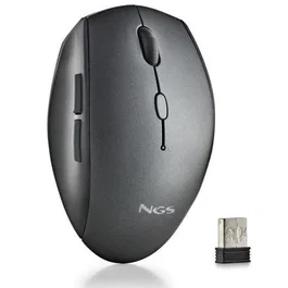 NGS Bee Ratón Inalámbrico Negro 1600 DPI